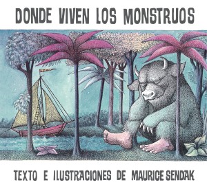 Portada del libro de Maurice Sendak "Donde viven los monstruos"
